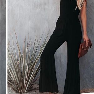 Bell bottom jumpsuit